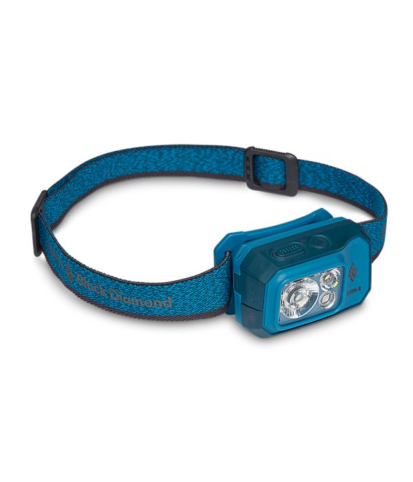 Black Diamond čelovka Storm-R 500, modrá (Azul)